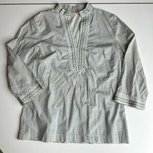 Tory Burch grosgrain tunic